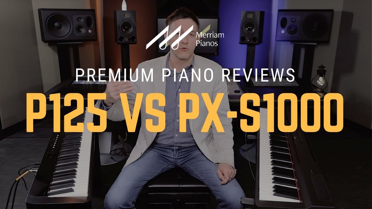 🎹Yamaha P125 vs Casio PX-S1000 Digital Piano Review, Comparison, & Demo🎹