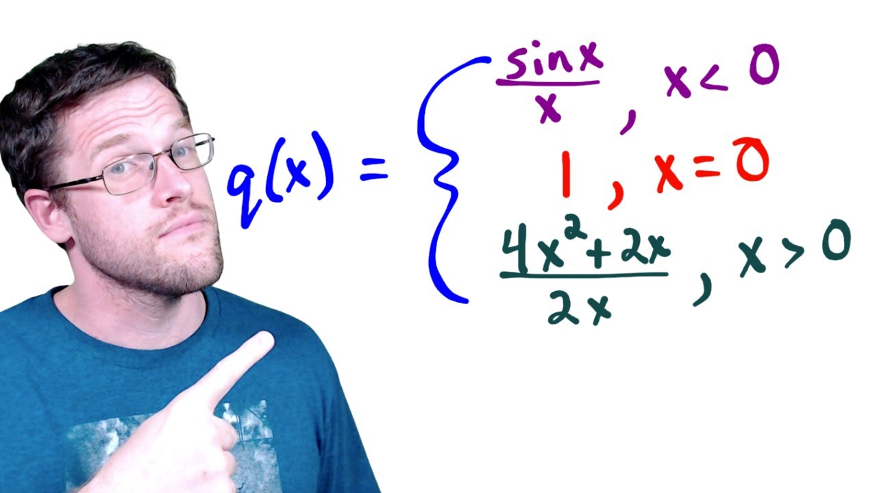 continuity of piecewise functions (5 examples!)