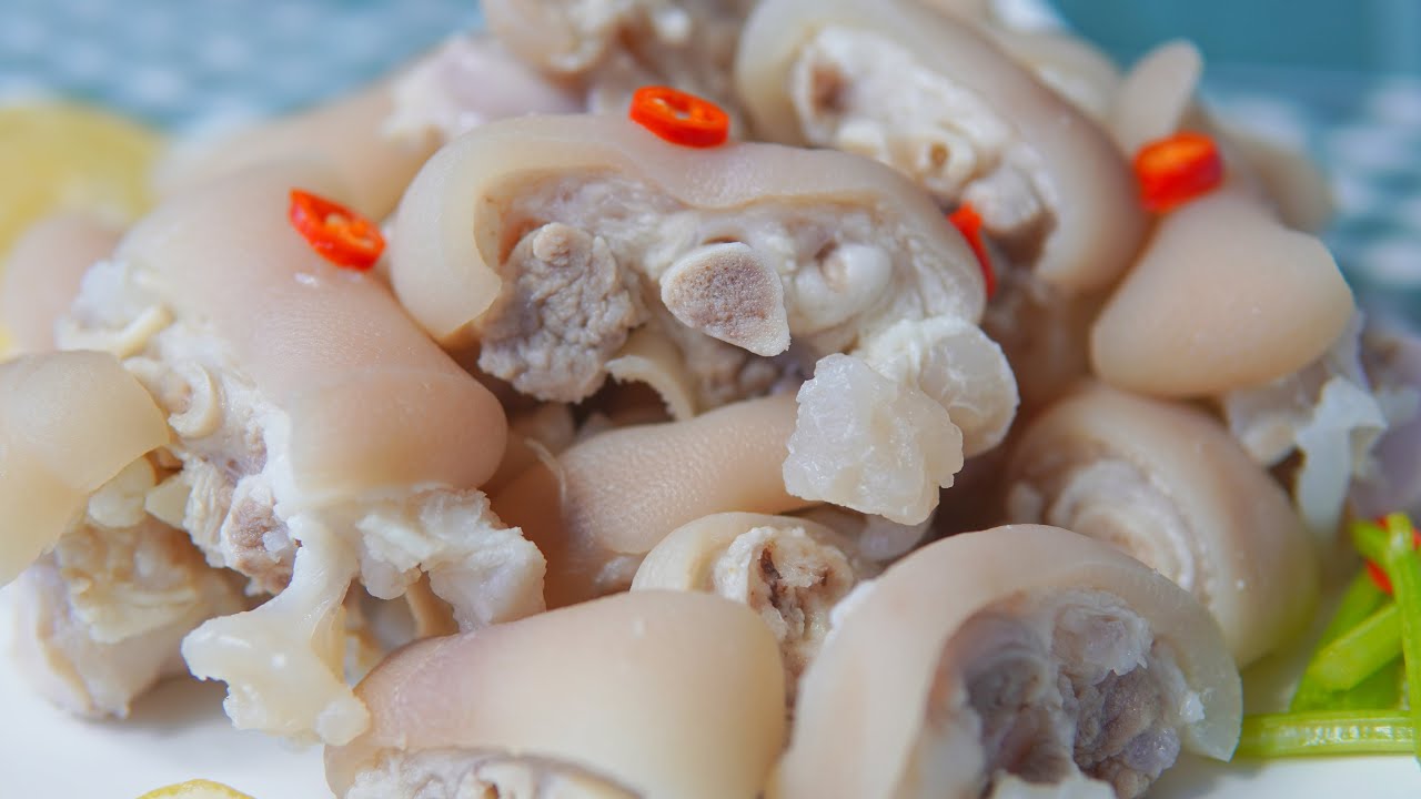 广州名菜-白云猪手，如何做到皮爽肉脆，林厨教你详细的烹饪技巧