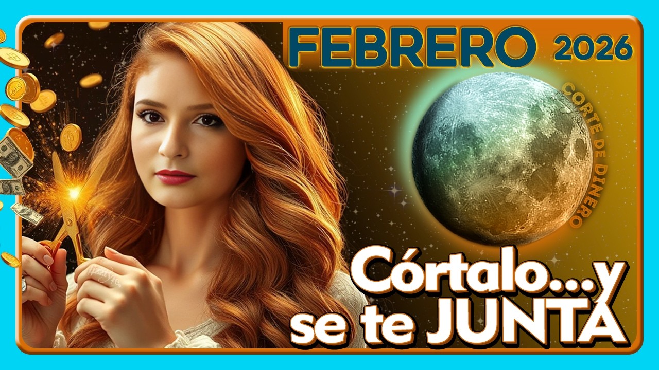 Corta el Cabello en dias de DINERO FEBRERO 2026 Dias de LUNA para Cortar el Pelo Calendario Lunar