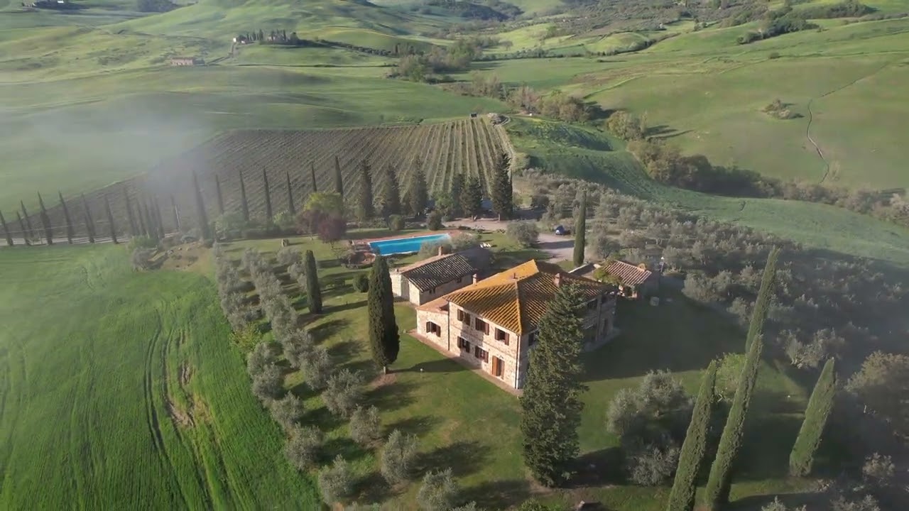 Toscana 4K drone