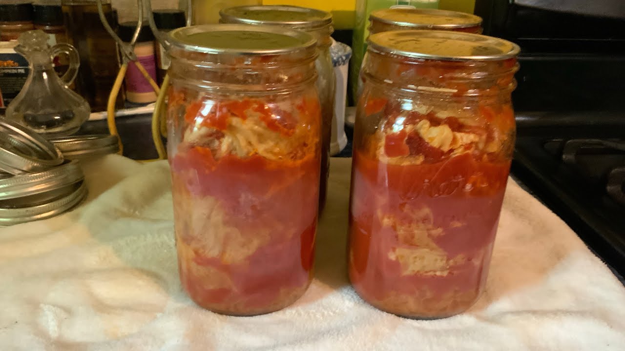 How to can stuffed cabbage