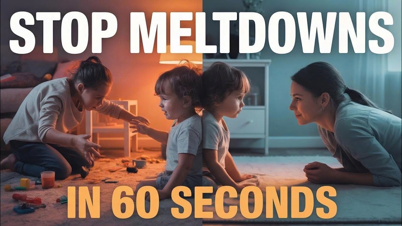 How to Calm Child Meltdowns in 60 Seconds (Step-by-Step)