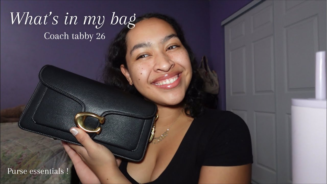 WHATS IN MY BAG 2025 | My everyday essentials! | Coach Tabby 26 |