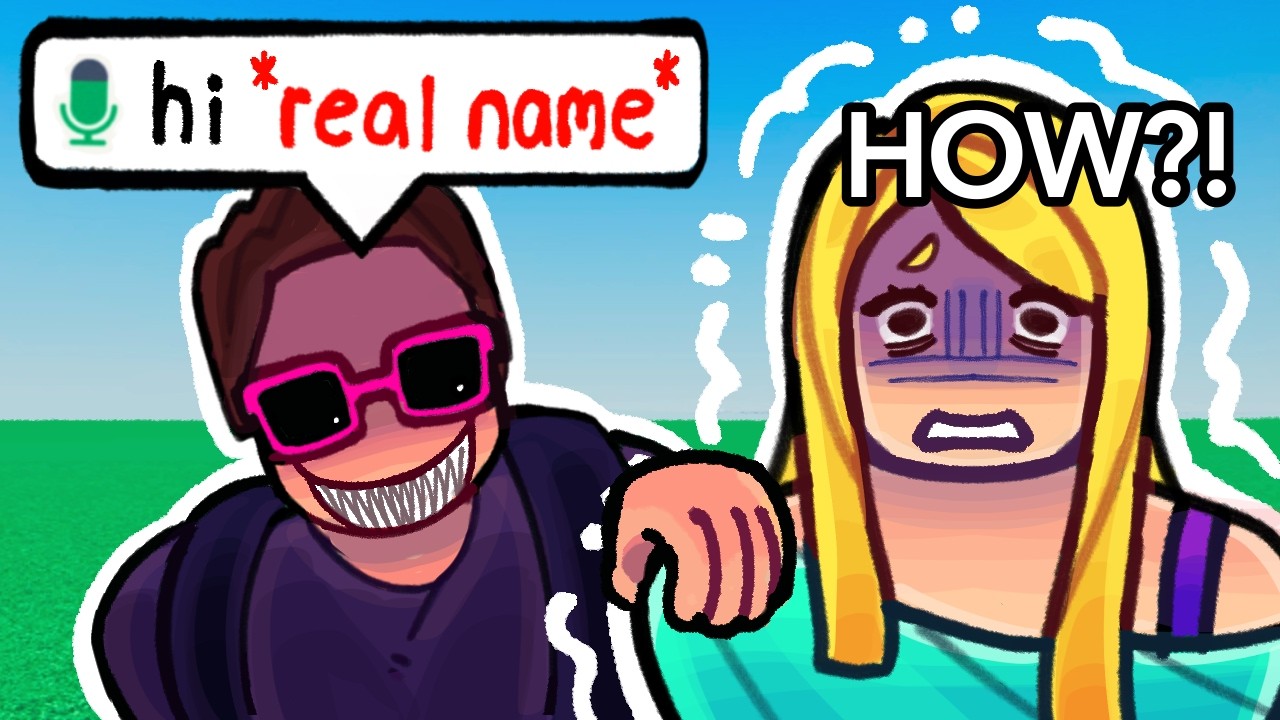 Trolling as CREEPY STALKER on Roblox Voice Chat 2...