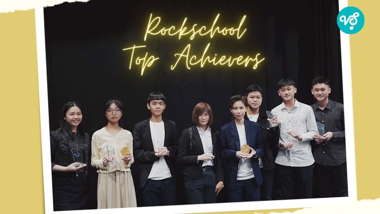 【RSL Awards】Rockschool Top Achievers 2020 & 2021