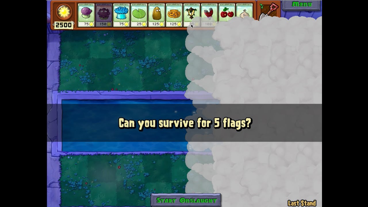 Last Stand Fog - PvZ on PC