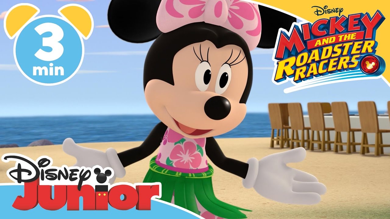 Mickey and the Roadster Racers | Happy Hula Helpers! | @disneykids