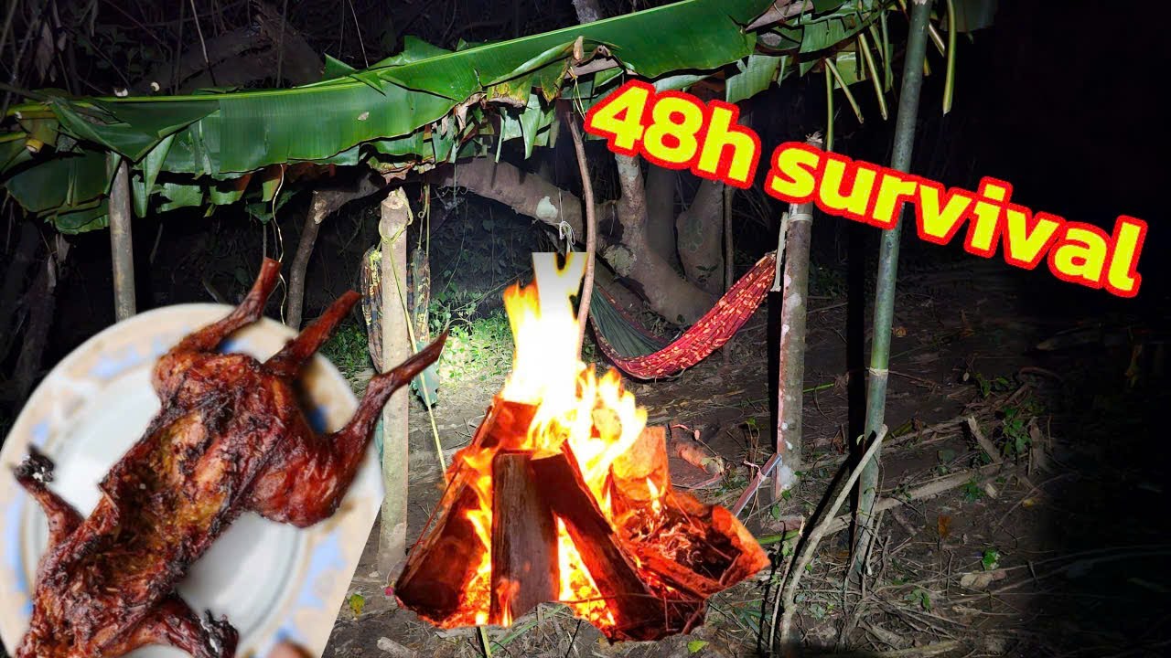 tập 5 . 48h sinh tồn tay không với nhiều món ngon rừng núi