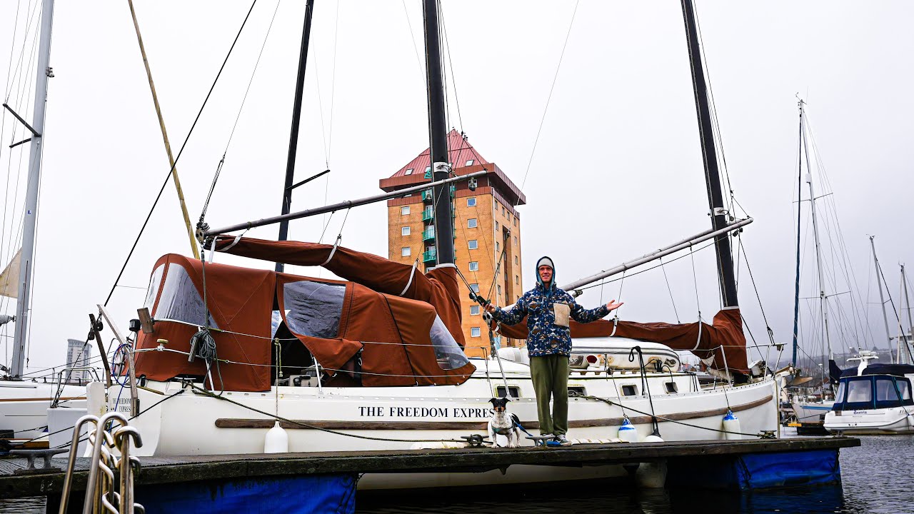 This Boat Costs ALL of my Budget, But She's Ready to Go NOW! Freedom 35 Cat Ketch | Wildling Sailing