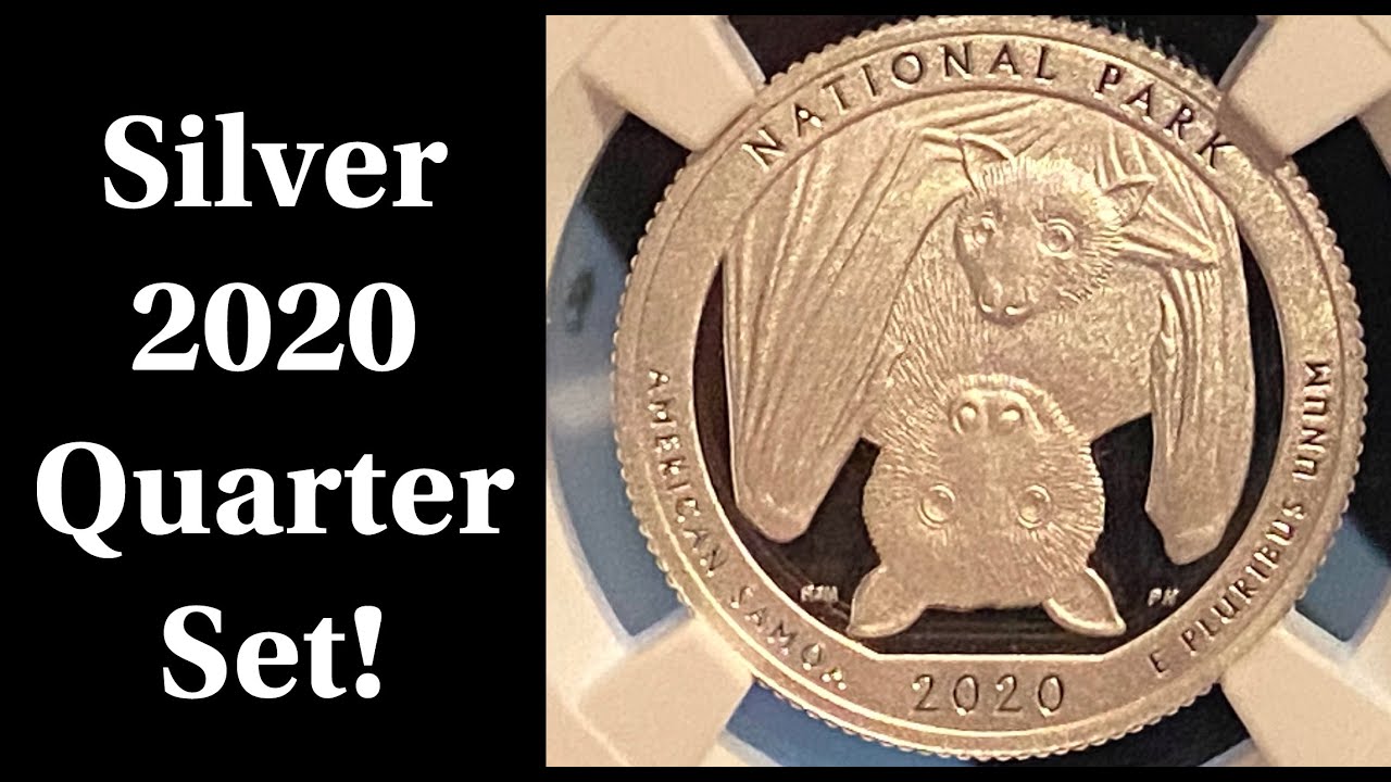 Silver 2020 Slabbed Quarter Set!