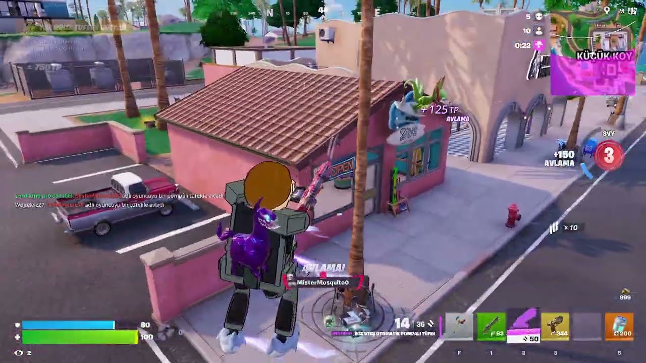 fortnite oynadım