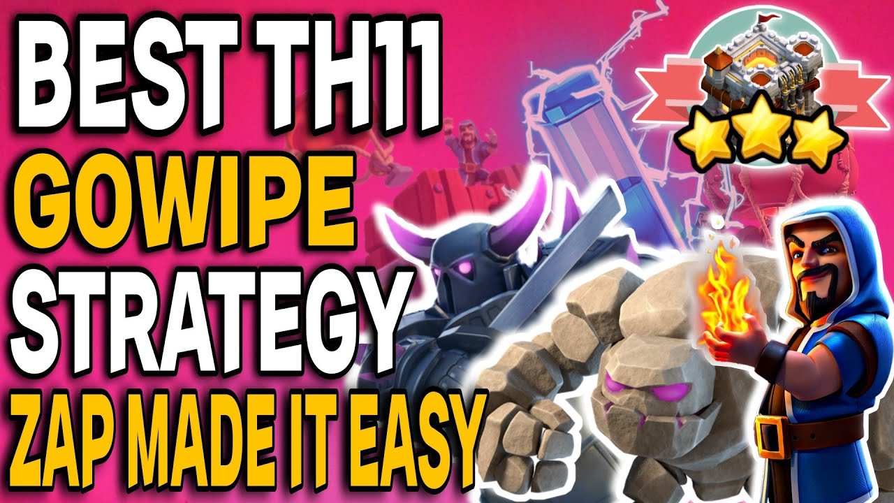 Master TH11 Gowipe Attack Strategy: Ultimate Guide to Crushing Clash of Clans War Attacks in 2024