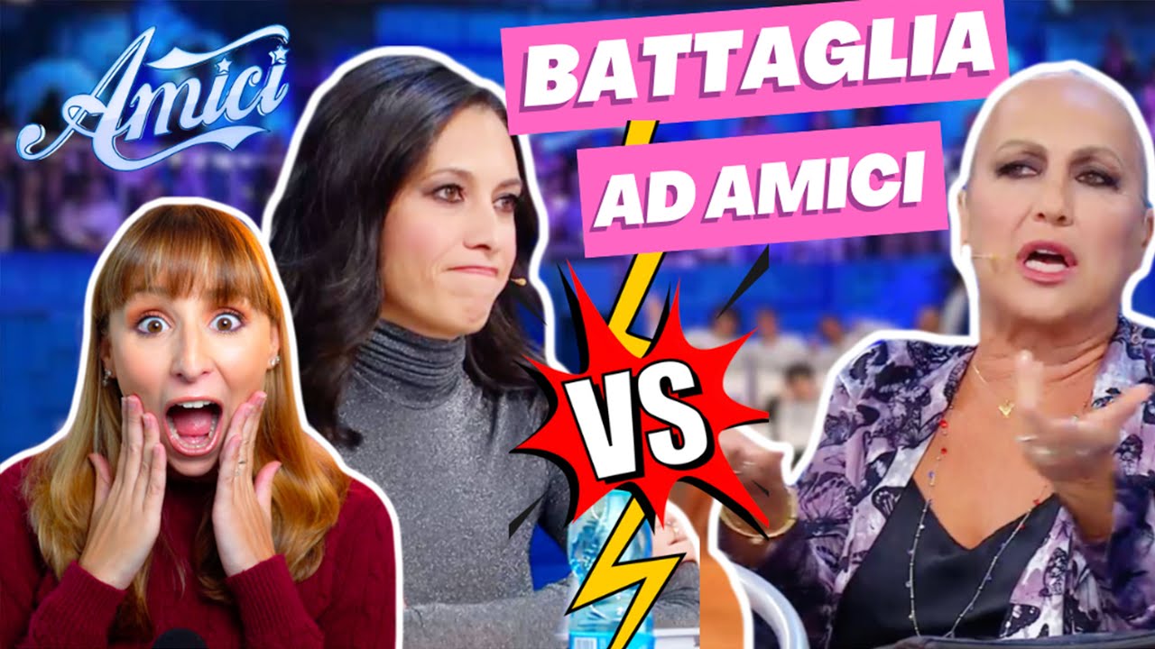 Caos ad Amici: Celentano e Debora Lettieri Faccia a Faccia