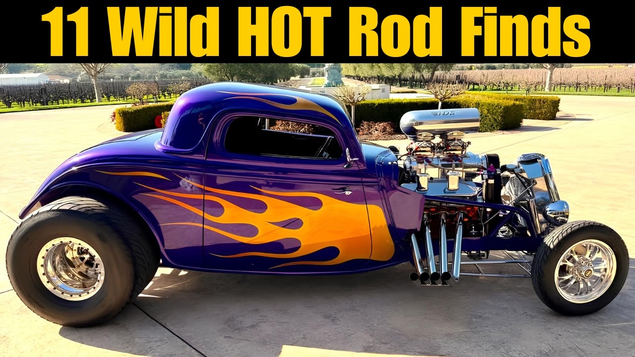 11 COOL and WILD HOT Rods for Sale! BUILT TO BE SEEN!!!