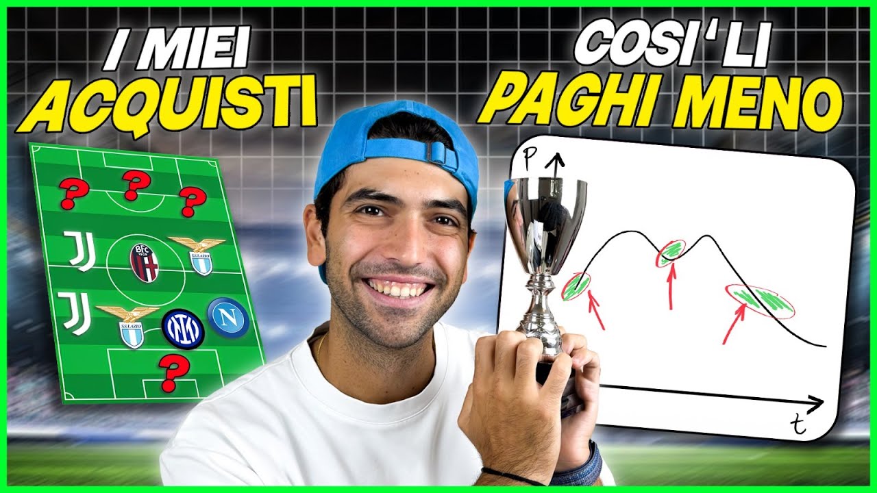 La Mia SQUADRA al Fantacalcio (e 2 lezioni per vincere)