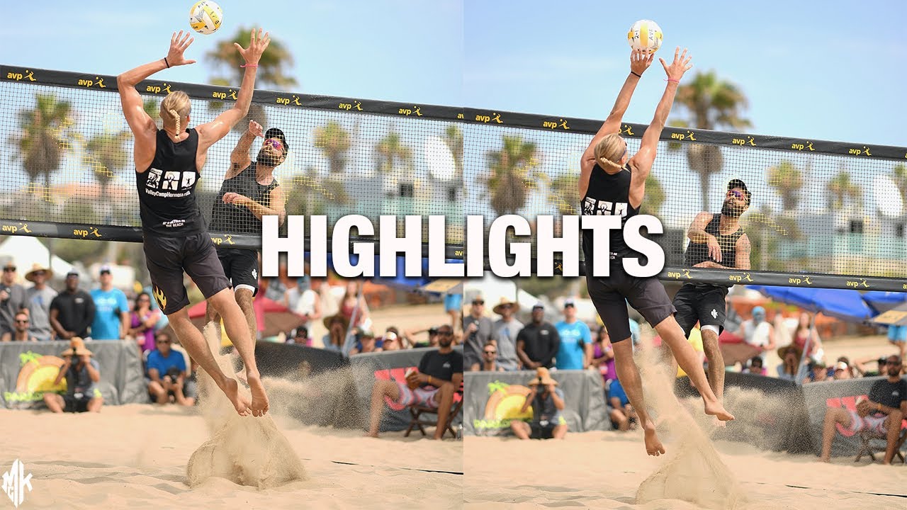 McKibbin/McKibbin vs Burik/Satterfield | HIGHLIGHTS AVP Manhattan Beach Open 2019