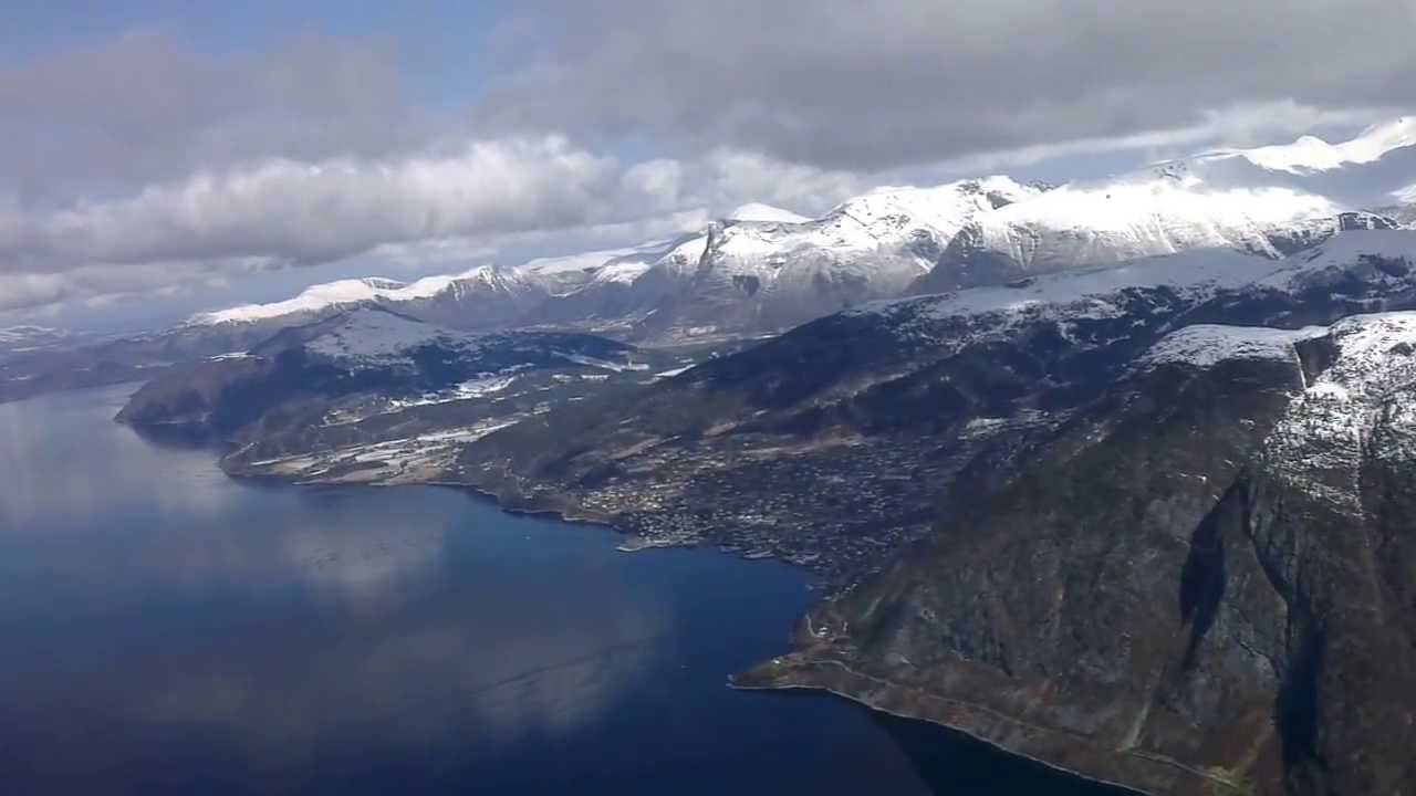 Winterflight to ENOV, Orsta Volda