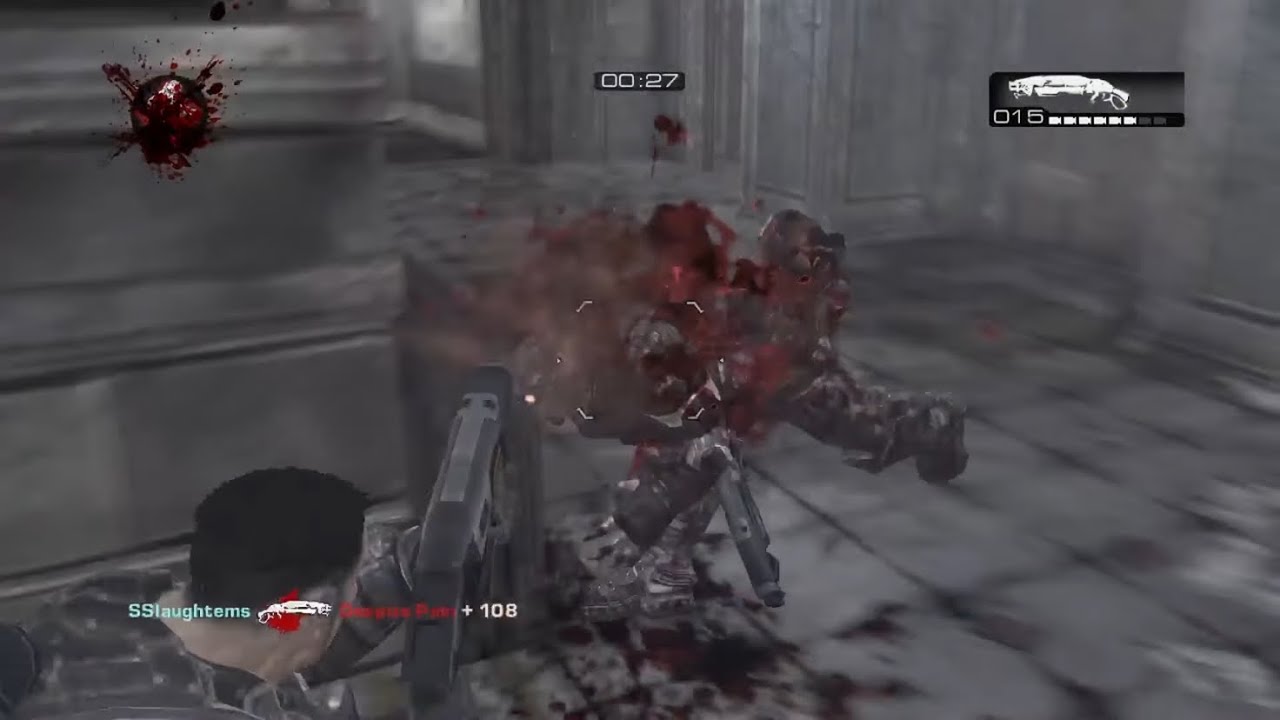 INSANE 1V3 CLUTCH AGAINST TRYHARDS - GEARS OF WAR 2