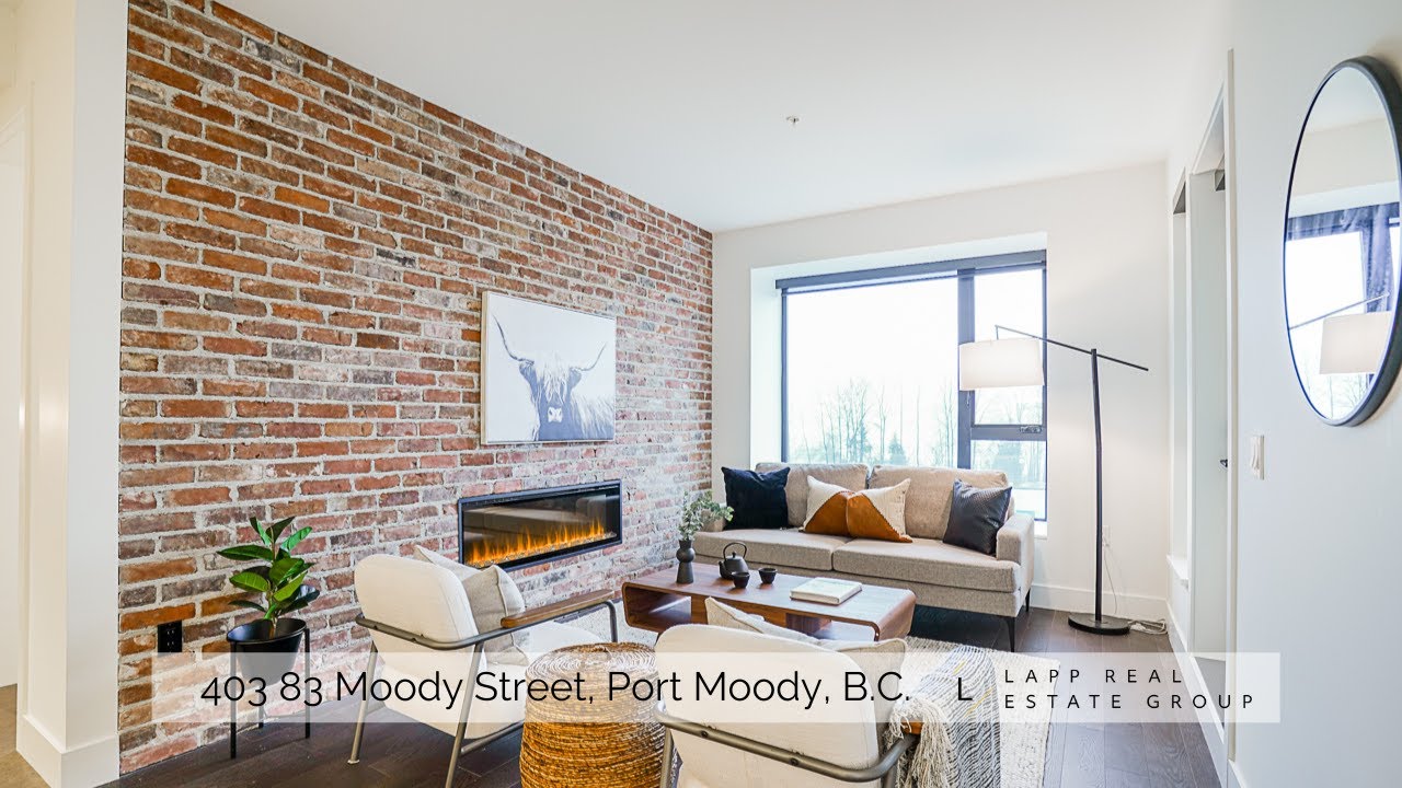 PORT MOODY Luxury Condo:  PLATFORM by Aragon 4K Tour | 403 83 Moody Street | Lapp Real Estate Group