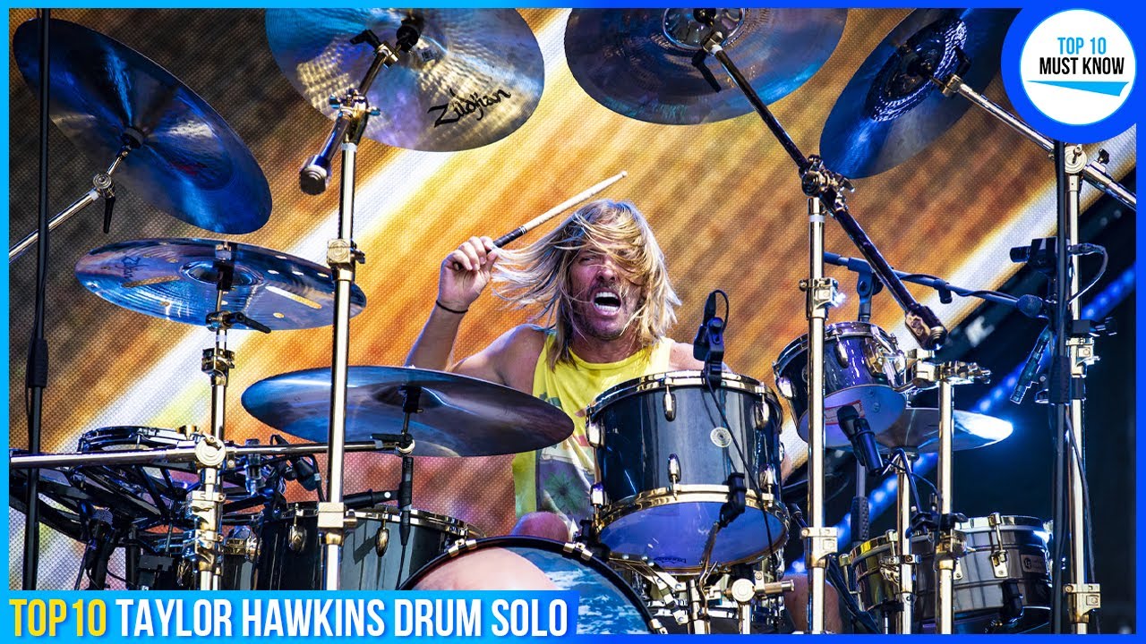 10 Taylor Hawkins Drum Solo [ R.I.P. 😔💔 ]