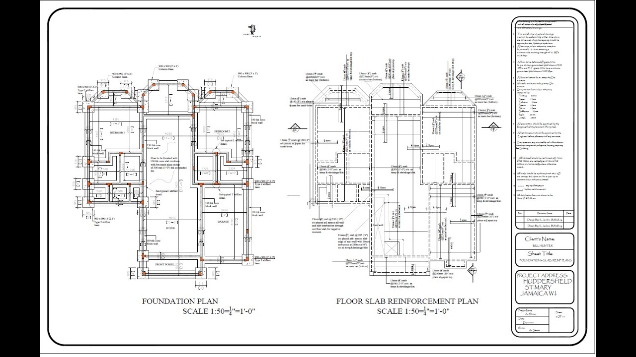 how to read Foundation Plan 