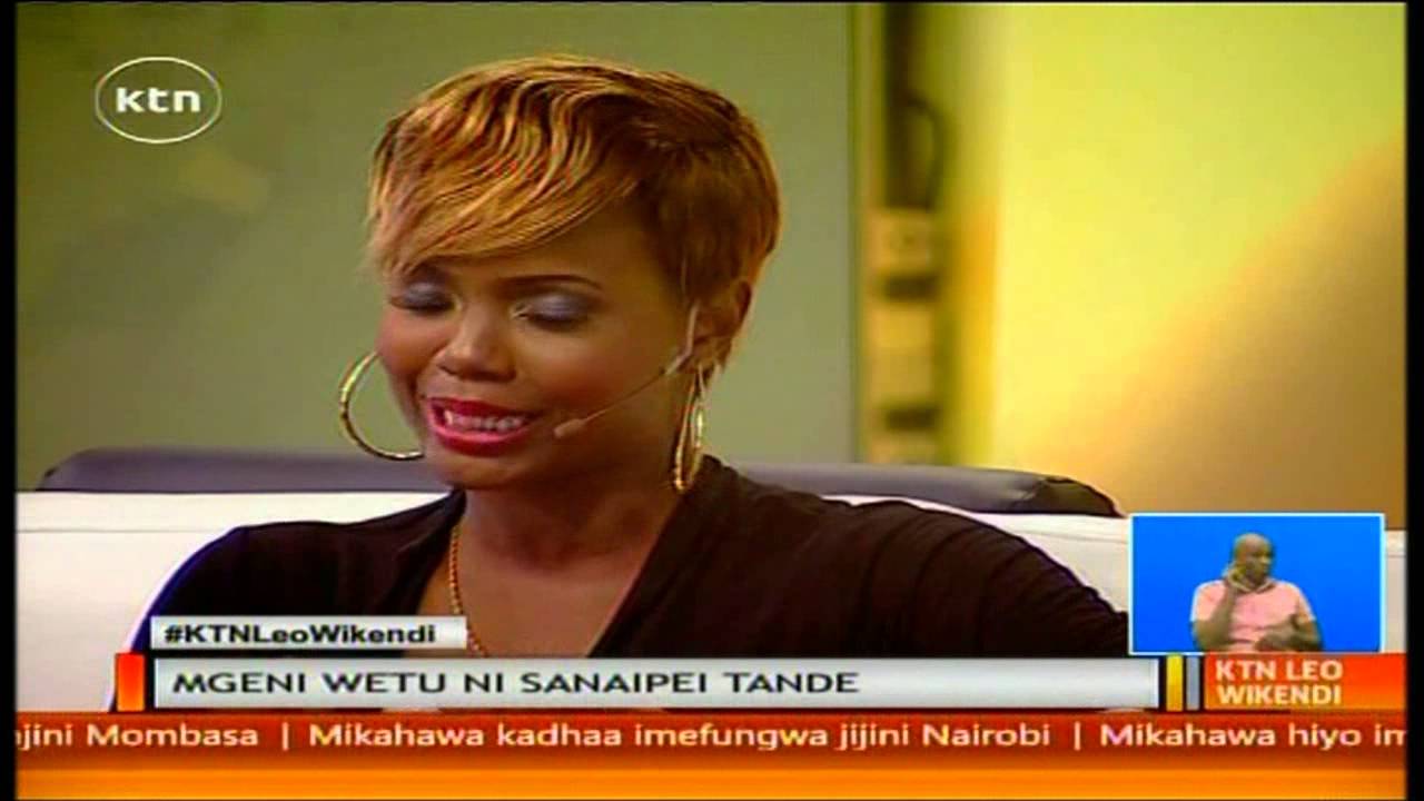 Kenya Halisi na msaani wa kizazi kipya Sanaipei Tande