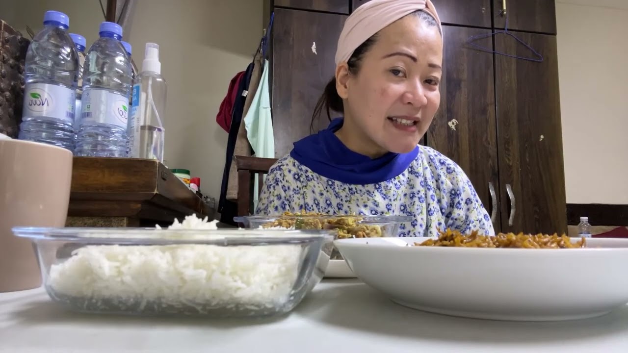 Highlight 0:00 - 4:20 from Sayadiah rice vs plain basmati rice.Brunch with me series. #pinayegyptian