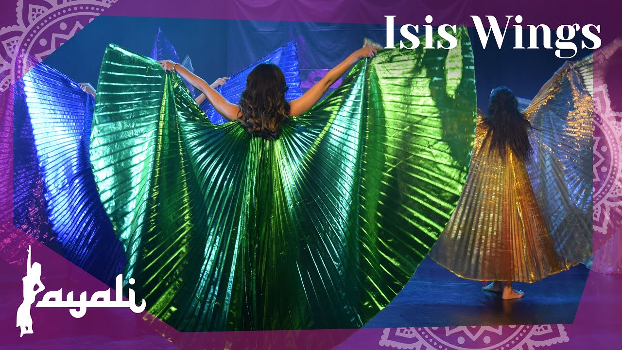 Ice Queen | Belly dance with Isis wings, with Agnes' students at Layali, Sweden 2024