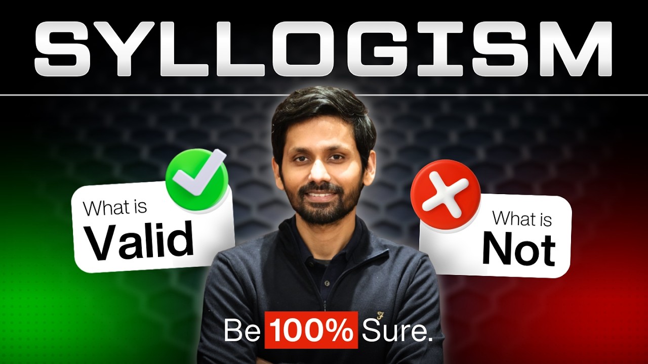 Syllogism Masterclass🔥| Never Mark Wrong Again! | CLAT 2027 Strategy
