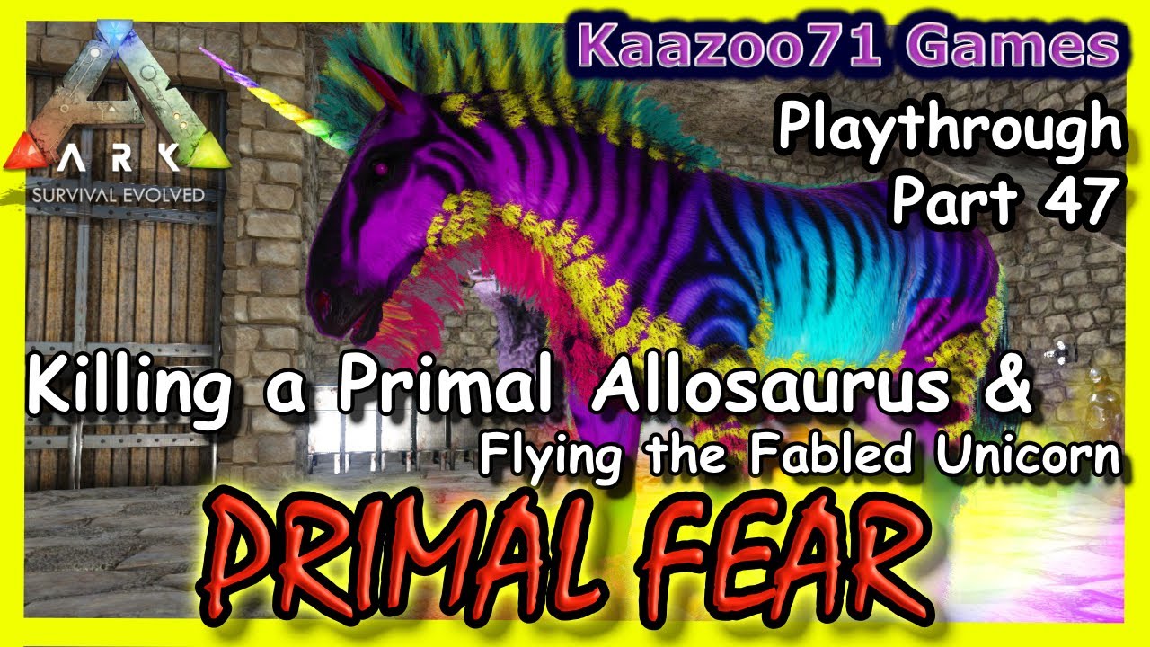 Killing a Primal Allosaurus Ark Primal Fear - Part 47💥
