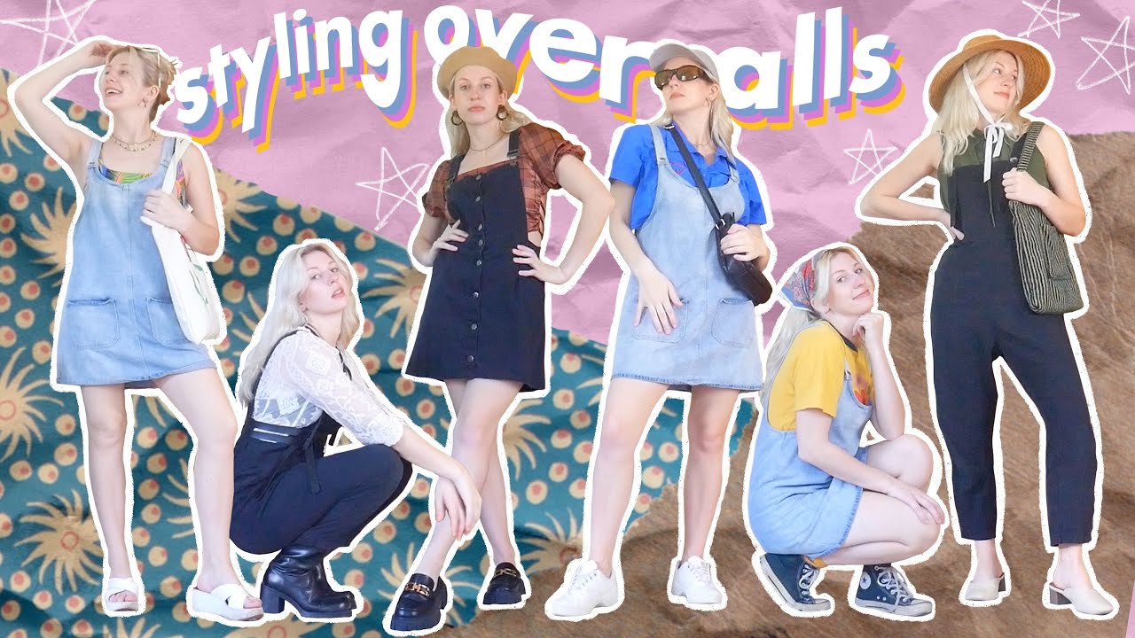 13 Ways to Style Overalls for Summer! || Summer 2022 Outfit Ideas