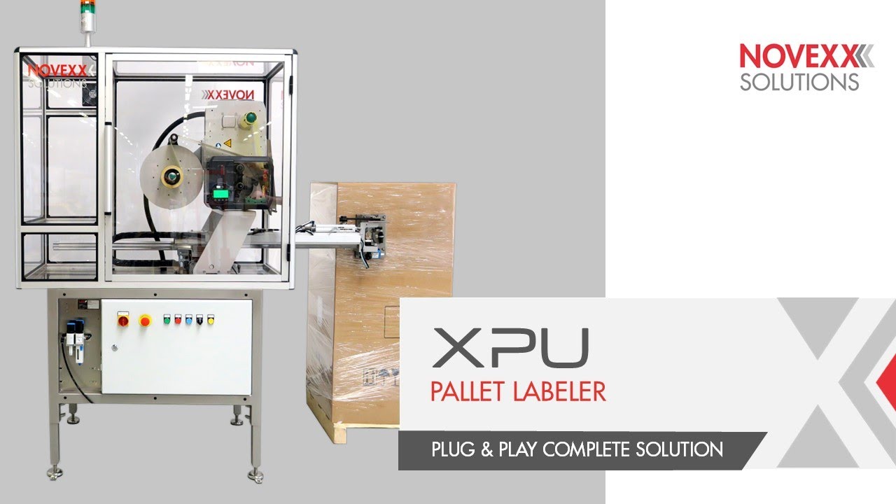 XPU Plug & Play Complete Solution - Pallet Labeling I NOVEXX Solutions