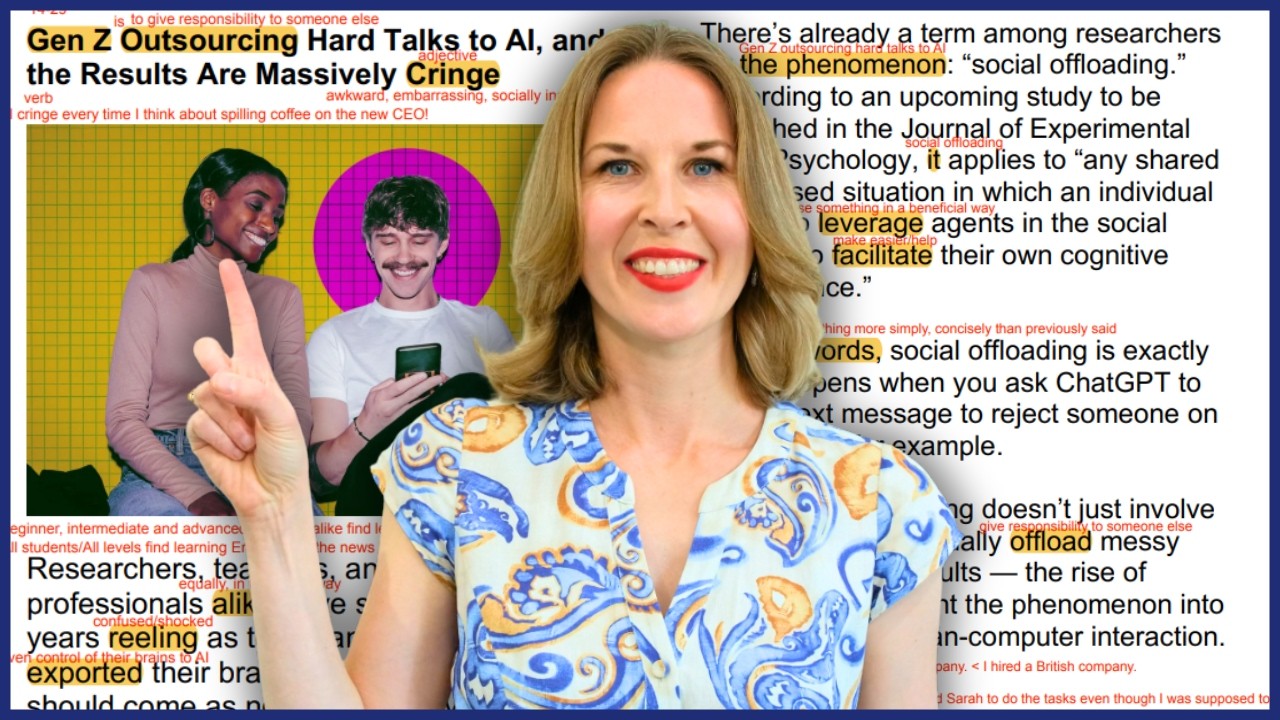 Only Advanced Students Will Understand This News Article