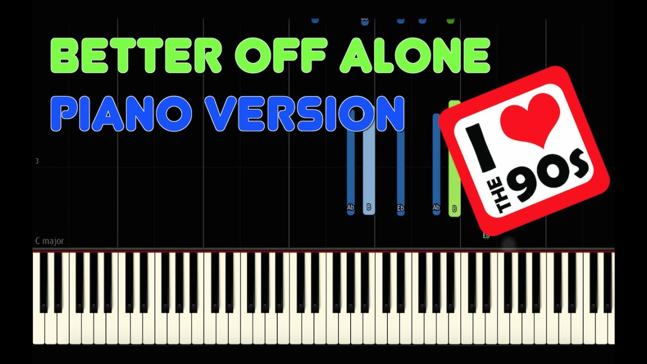 Alice DeeJay Better off Alone | Synthesia w/MIDI