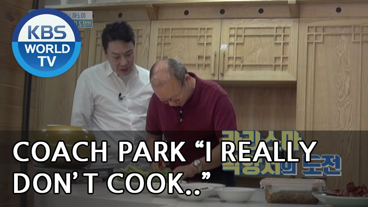 Sangmin and coach Park's cooking class XD[One Night Sleepover Trip/ 2018.05.29]