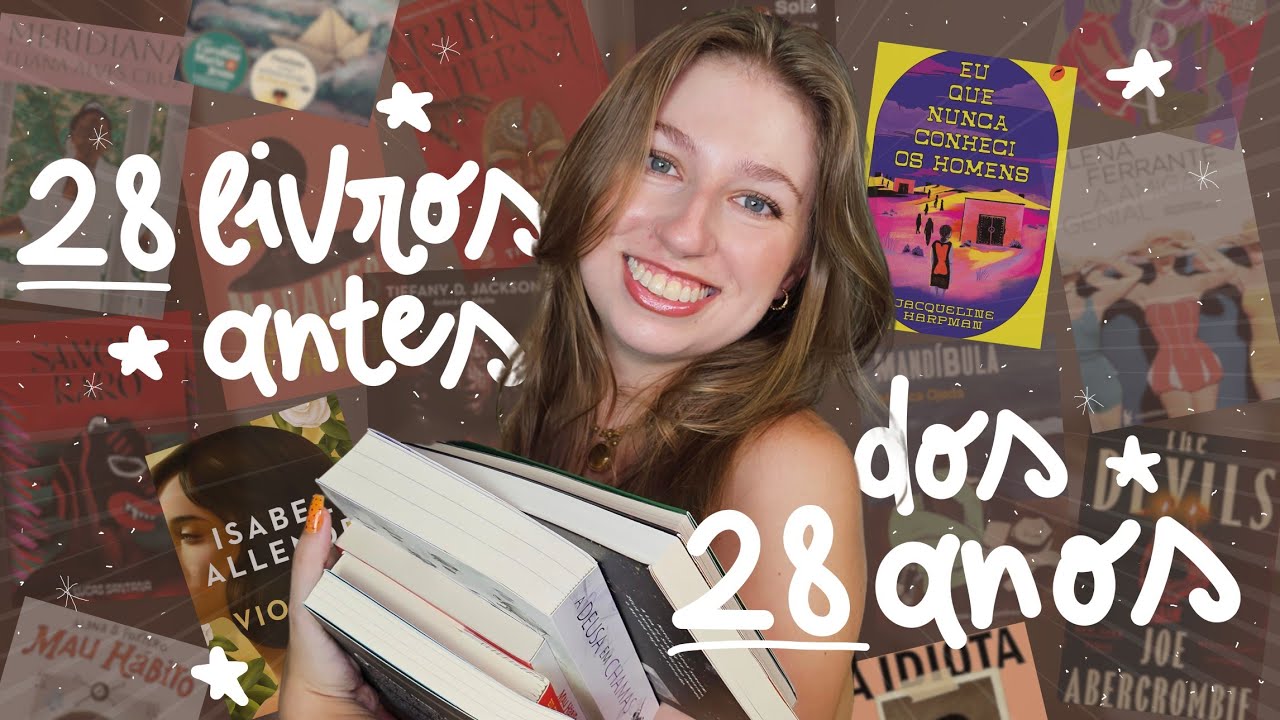 28 livros antes dos 28 anos | livros pra ler em 2026