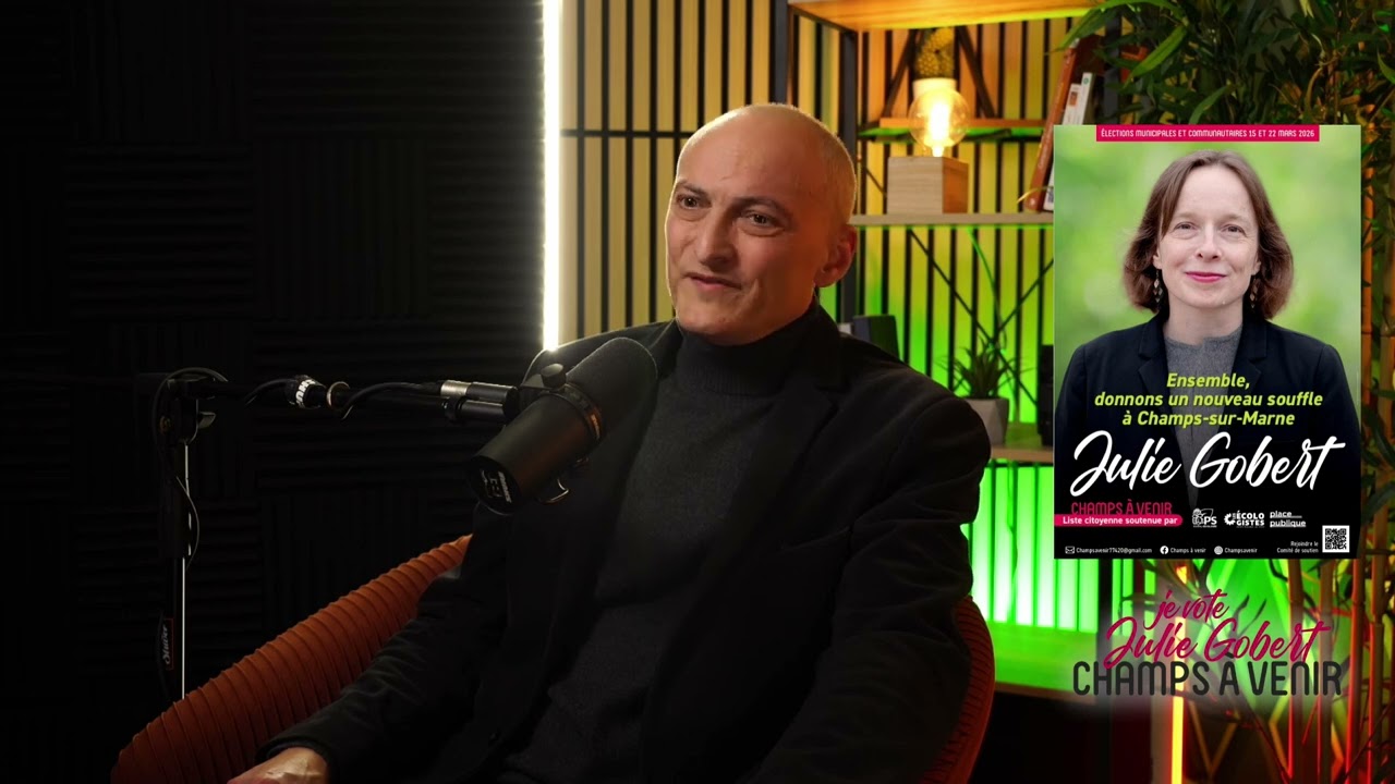 Portrait d'une colistier : Thierry Babec de champs à venir avec Julie Gobert