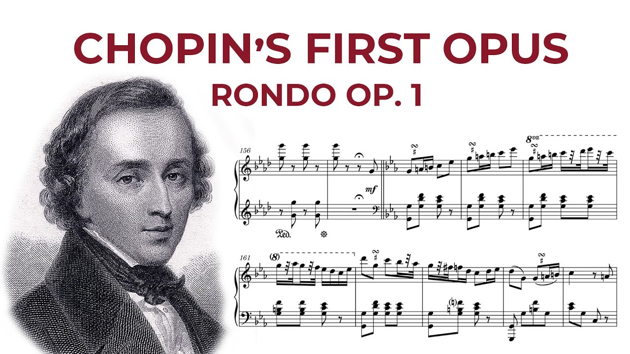 15 Year old Chopin - Rondo in c-minor Op.1 - Scores