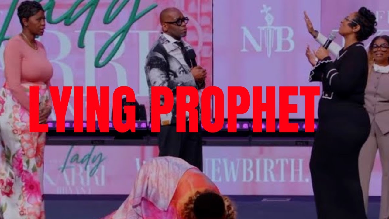 Pastor Khaalida Forbes Prophecies Lays Hands on Dr  Karri Bryant Jamal Bryant REACTION