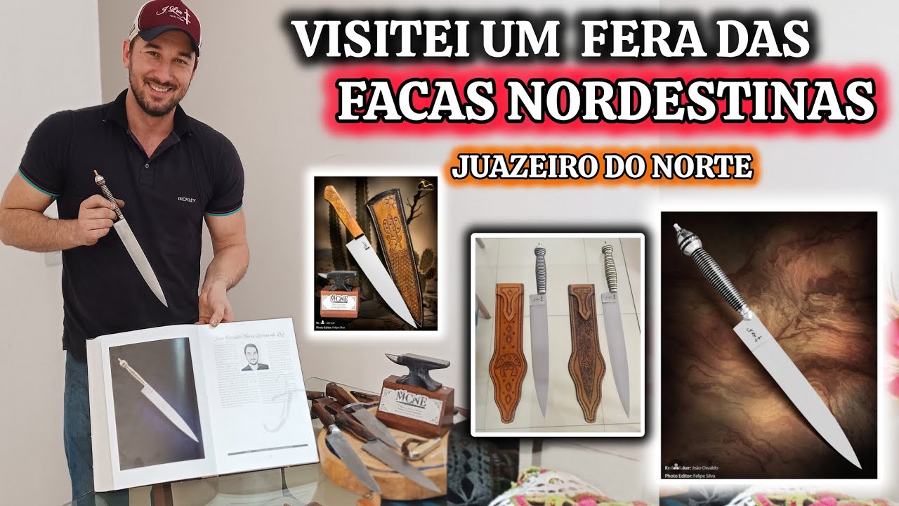 JO&Atilde;O OSVALDO, CUTELEIRO DAS FACAS NORDESTINAS JUAZEIRO DO NORTE CE 