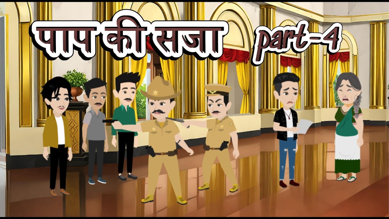 पाप की सजा - Part 4 | Paap Ki Saja | Bedtime Story | Hindi Kahani |Sad Story | Suspense Story