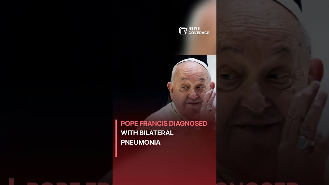 Pope Francis Diagnosed with Bilateral Pneumonia #worldnews #news