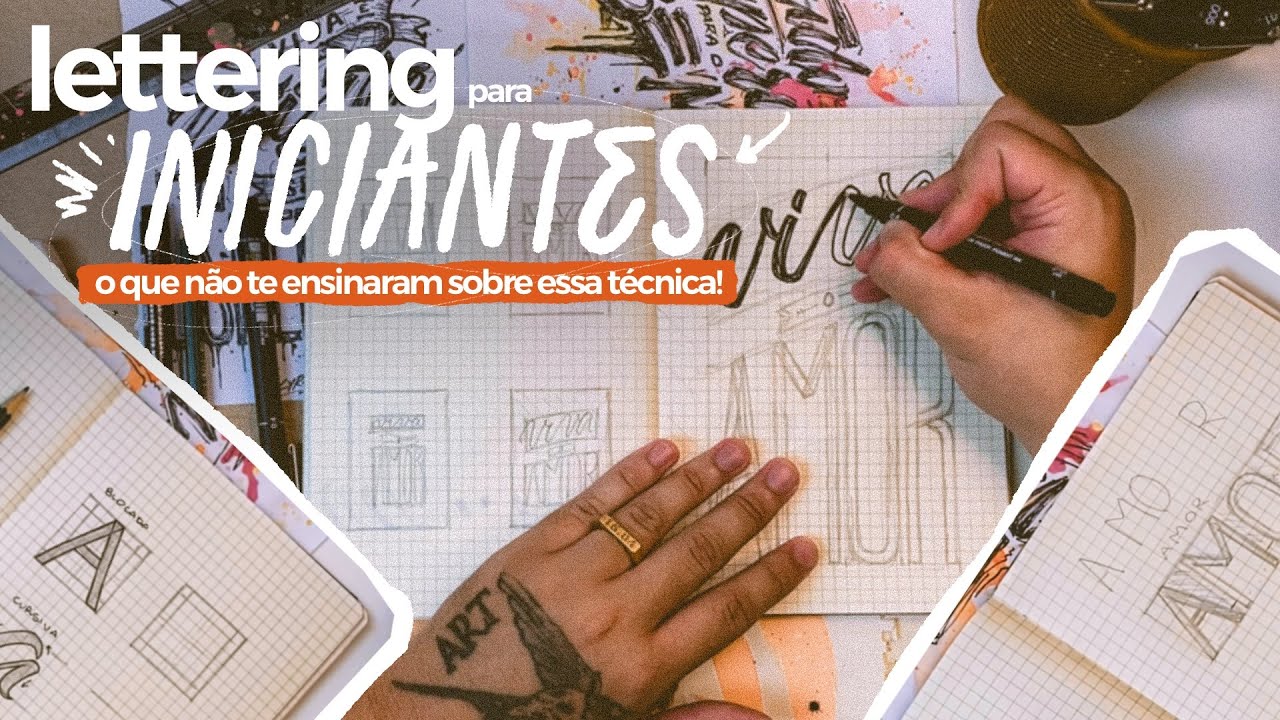 Lettering para Iniciantes | O que você precisa saber para fazer um LETTERING do ZERO