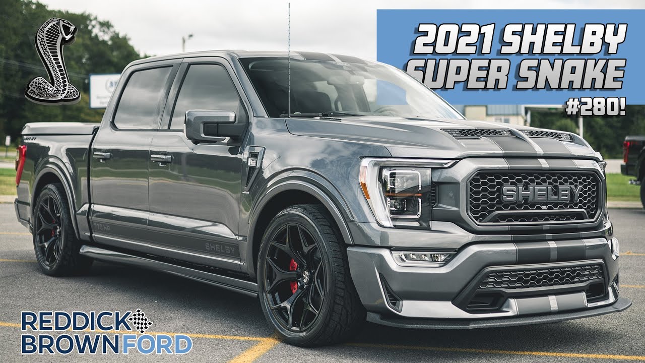 1 of 300 LIMITED PRODUCTION 2021 Shelby Super Snake F150 775 HP SUPERCHARGED