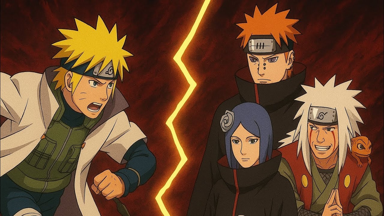 Minato vs Pain, Konan & Sage Jiraiya… The Fight We NEVER Got! (Unseen Showdown)