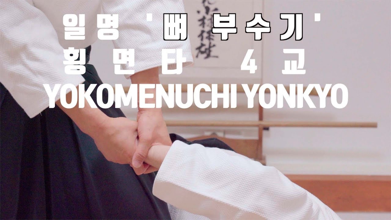 일명 '뼈 부수기!' 아이키도 횡면타 4교(AIKIDO YOKOMENUCHI YONKYO, BONE BREAK)
