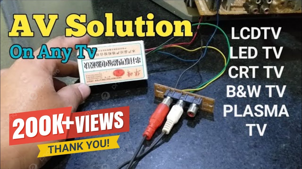 Audio Video Solution on any T.v.
