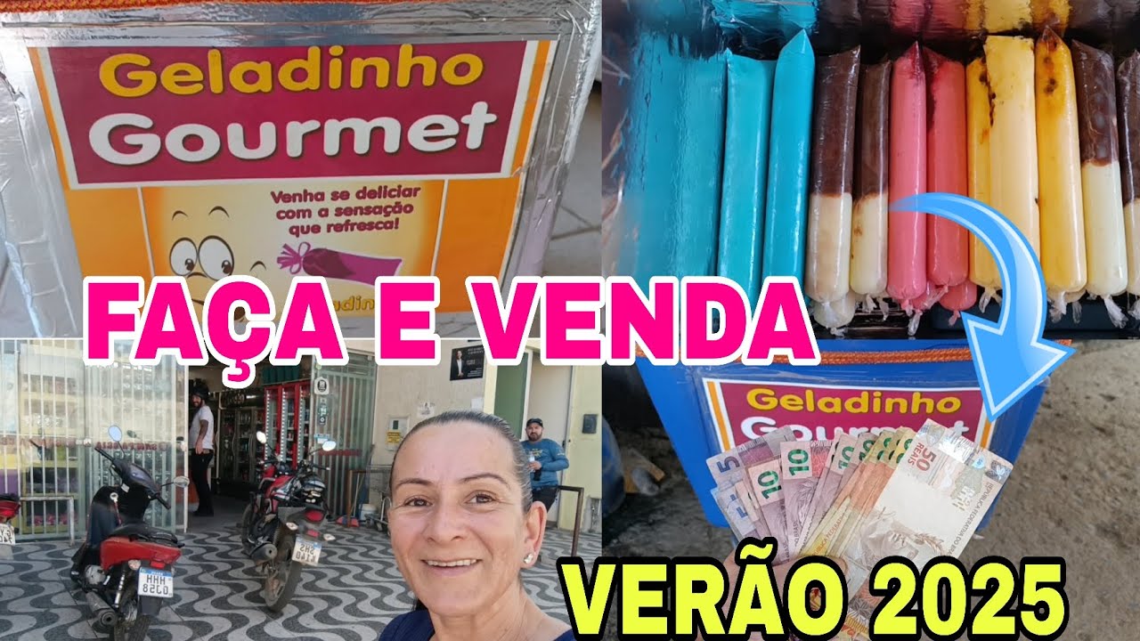 É ASSIM QUE SE GANHA DINHEIRO NA RUA ( FAÇA E VENDA) VERÃO 2025