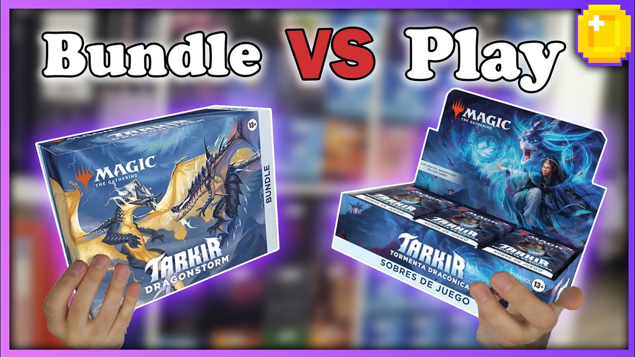 Are Bundles Worth More Than Play Booster Boxes? Tarkir: Dragonstorm Comparison #tarkirdragonstorm